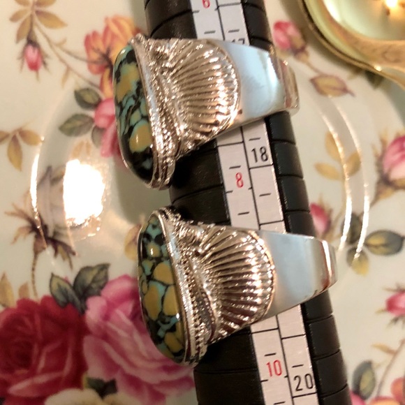 💍 925 Genuine Turquoise 💍 - Picture 2 of 7
